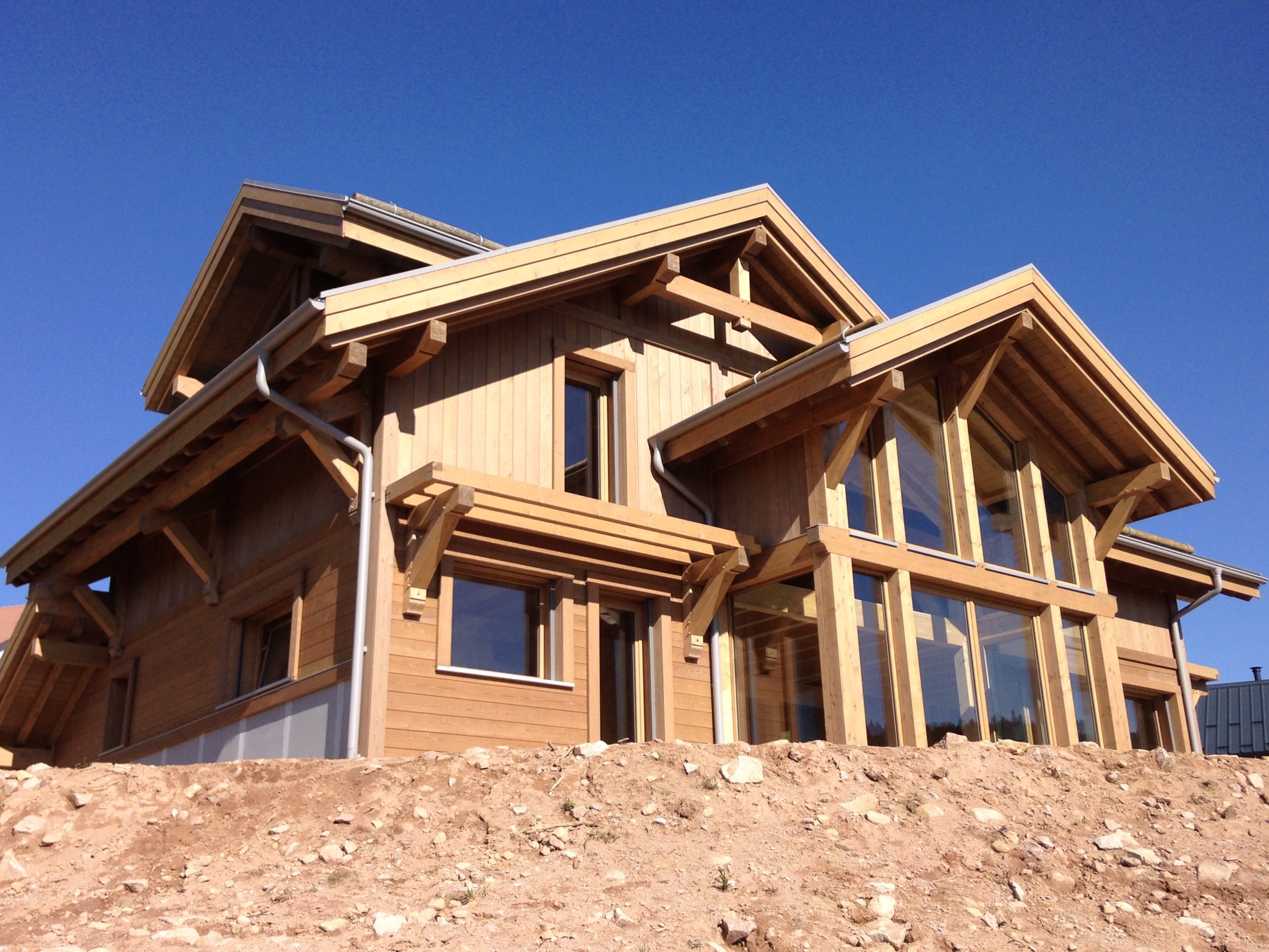 Maisons et chalets bois GICO Constructions Vosges - Gamme montagne contemporaine