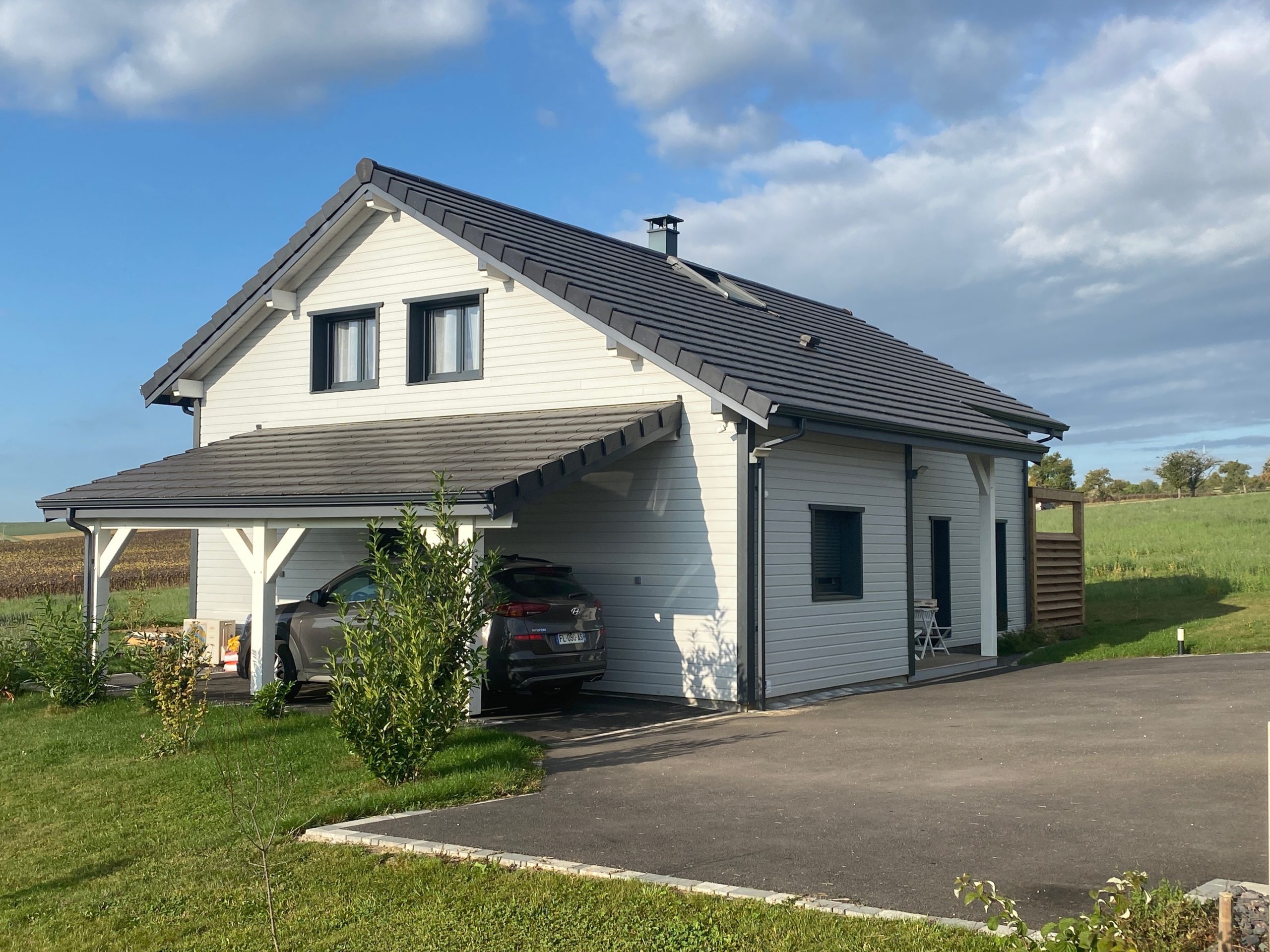 Maisons et chalets bois GICO Constructions Vosges - Maison ossature bois Gamme contemporaine