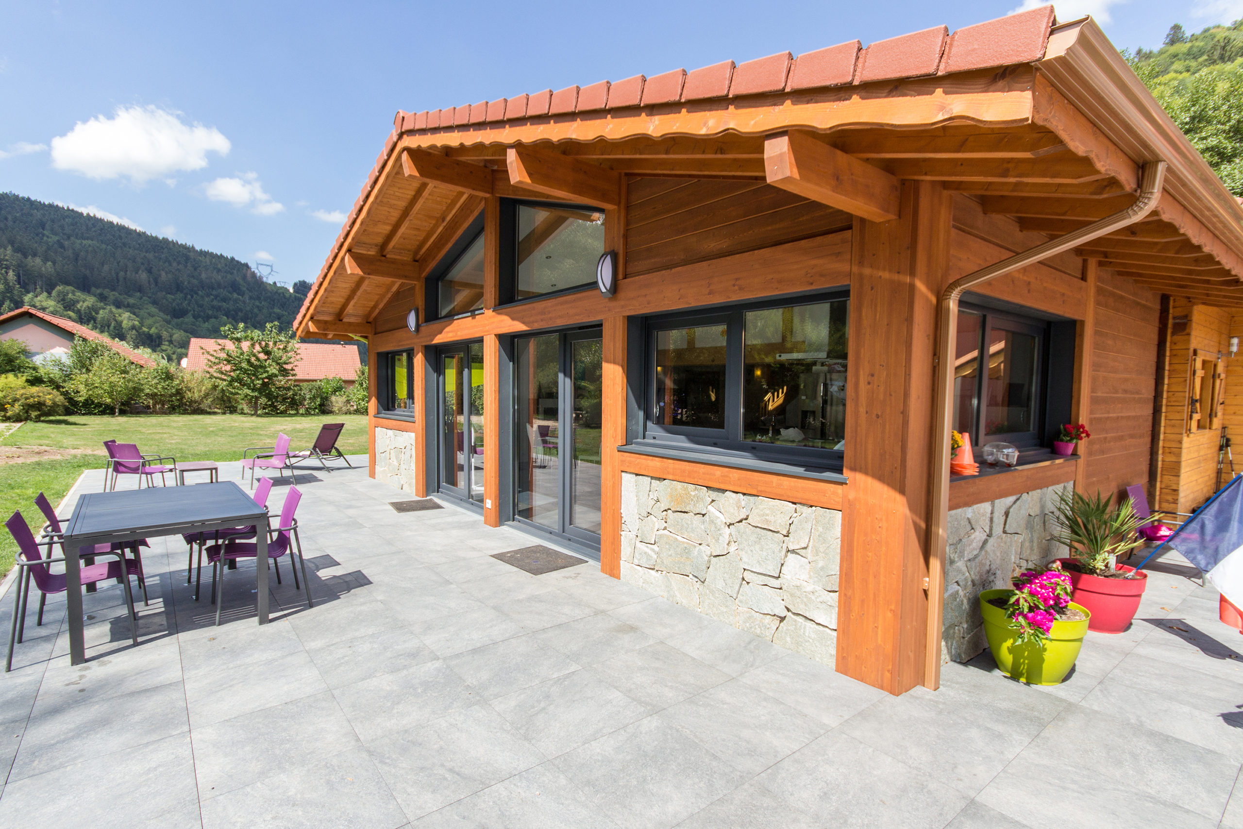 Maisons et chalets bois GICO Constructions Vosges - Chalet montagne2