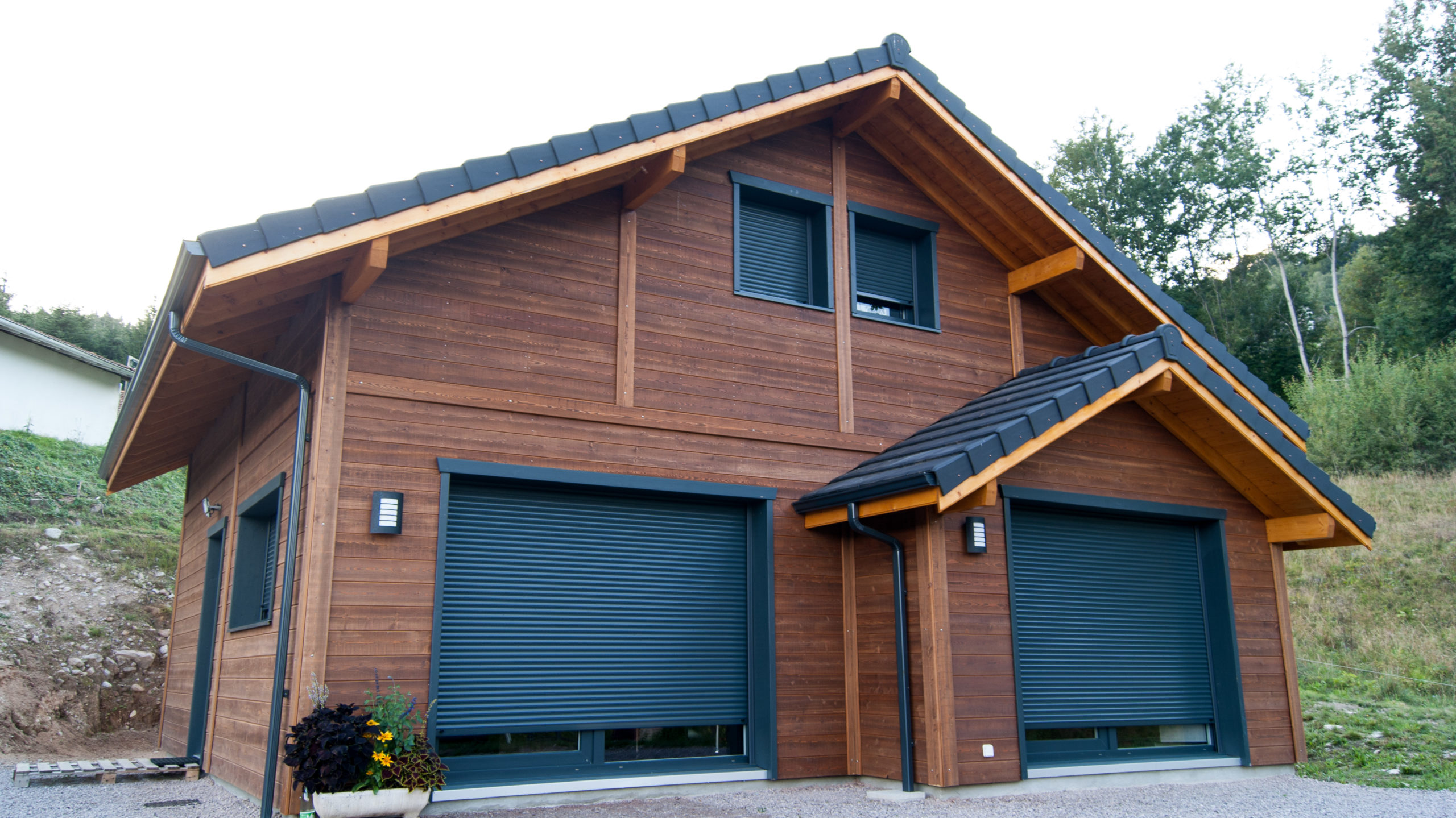 Maisons et chalets bois GICO Constructions Vosges - Ossature bois traditionnelle