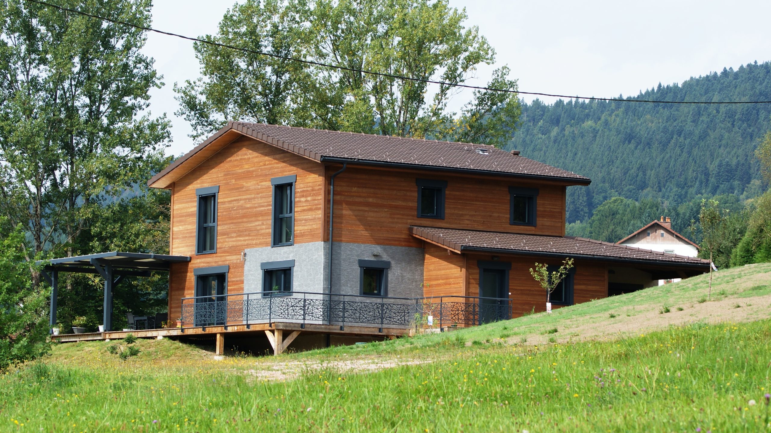 Maisons et chalets bois GICO Constructions Vosges - Ossature bois