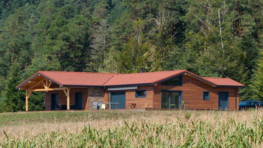 Maison contemporaine bois GICO construction Vosges 019