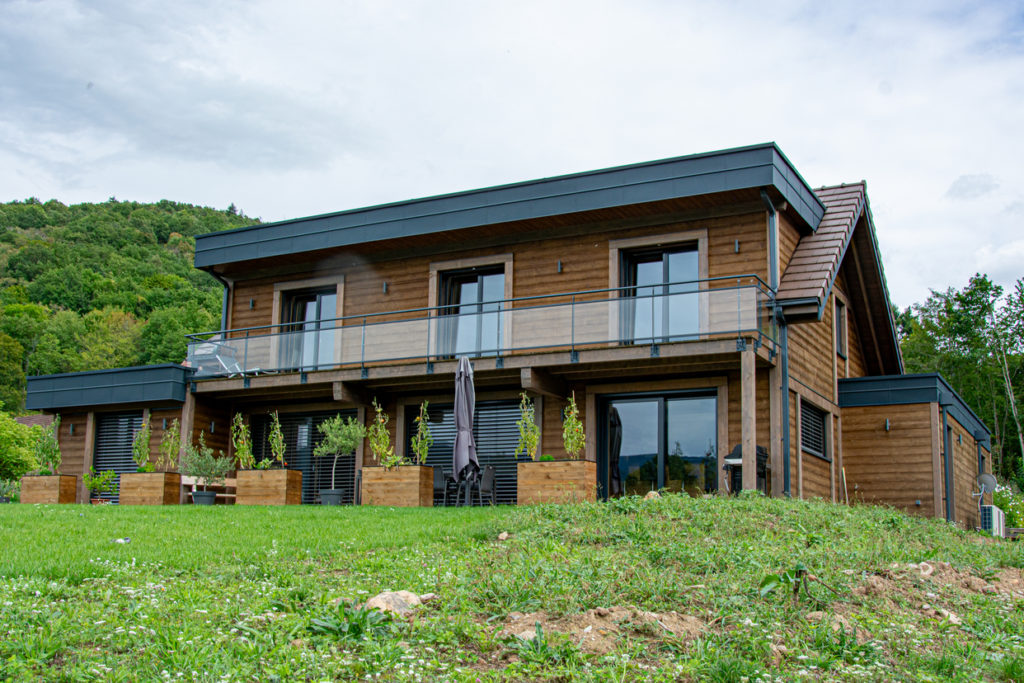 Maison contemporaine bois GICO construction Vosges 029