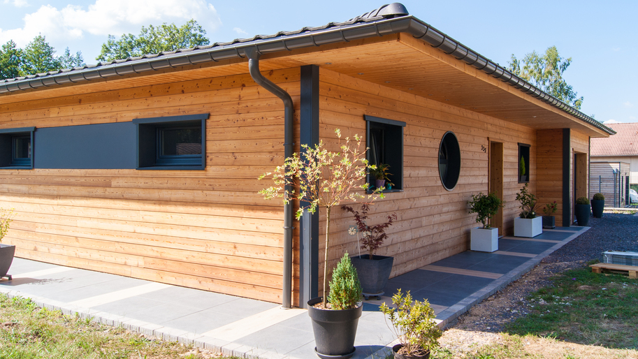 Maison contemporaine bois GICO construction Vosges 07