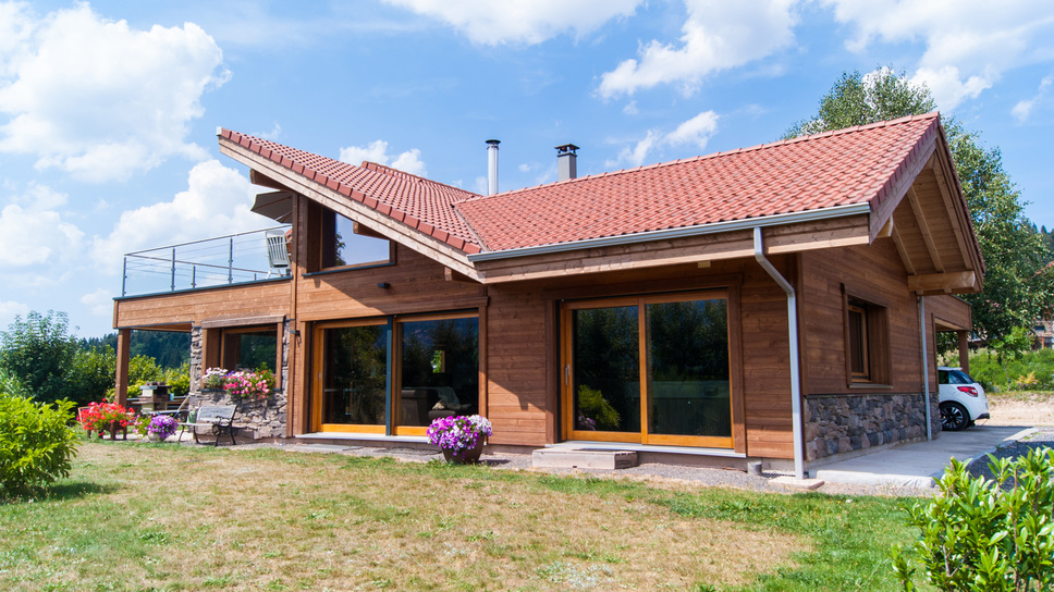 Maison contemporaine bois GICO construction Vosges 09
